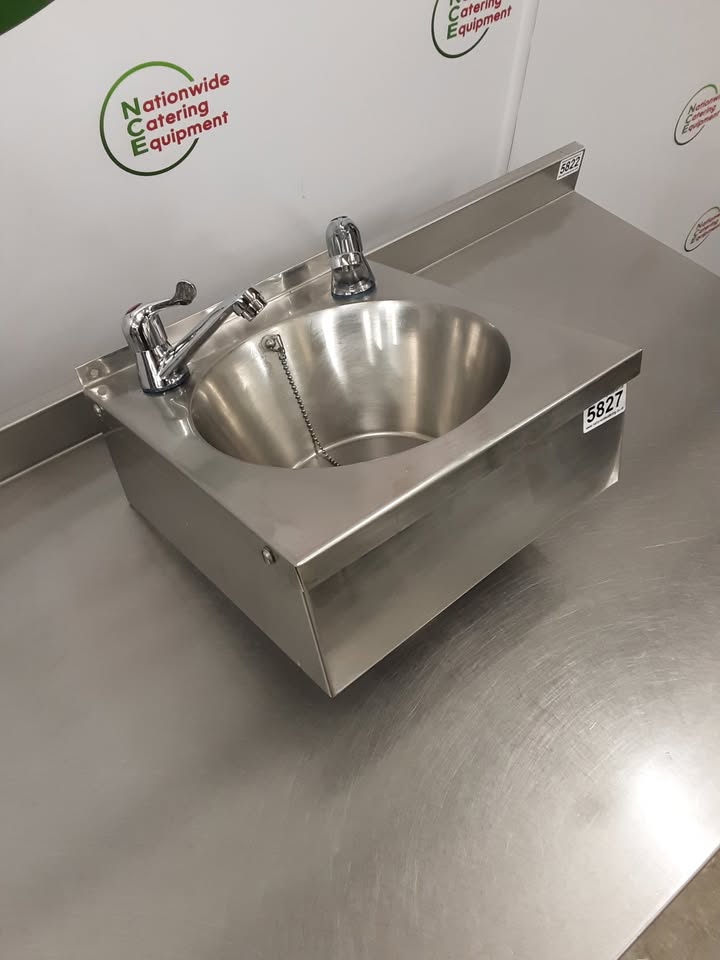 Stainless Steel Wash Hand Basin With New Lever Taps (NCE5827)