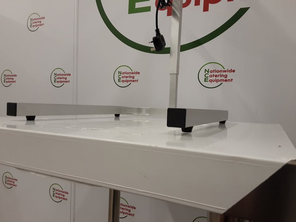 Genesis Catering Equipment Double Lamp Table-Top Food Warmer, 13amp (NCE5613)