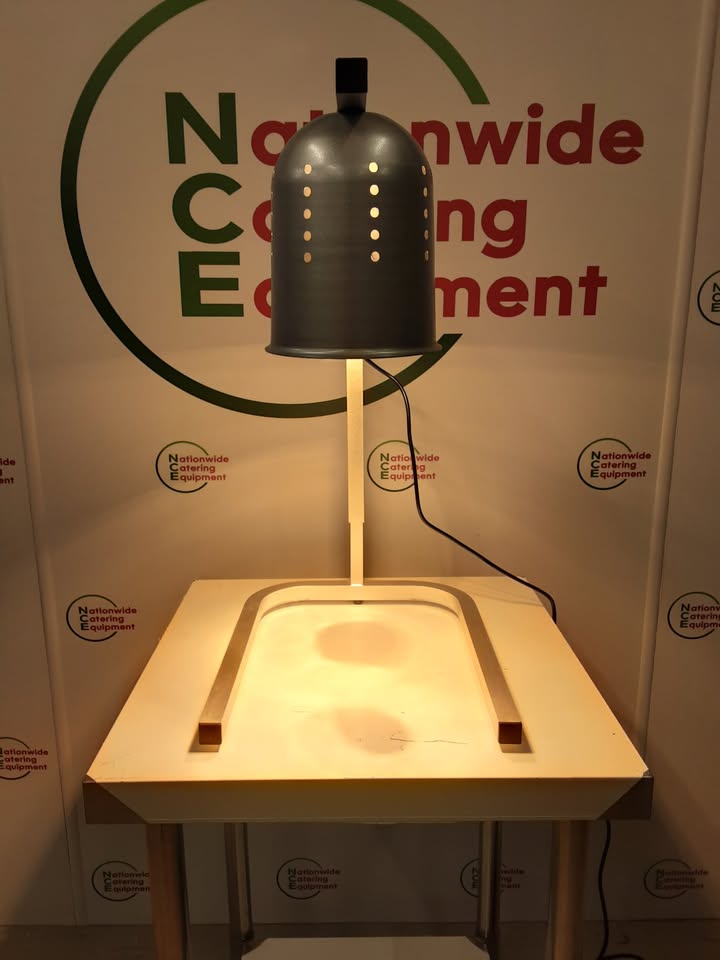 Genesis Catering Equipment Double Lamp Table-Top Food Warmer, 13amp (NCE5613)