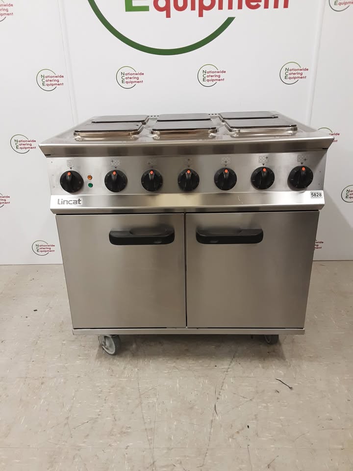 Lincat Opus Six Ring Electric Stove & Convection Oven, Model- OE7008 (NCE5828)