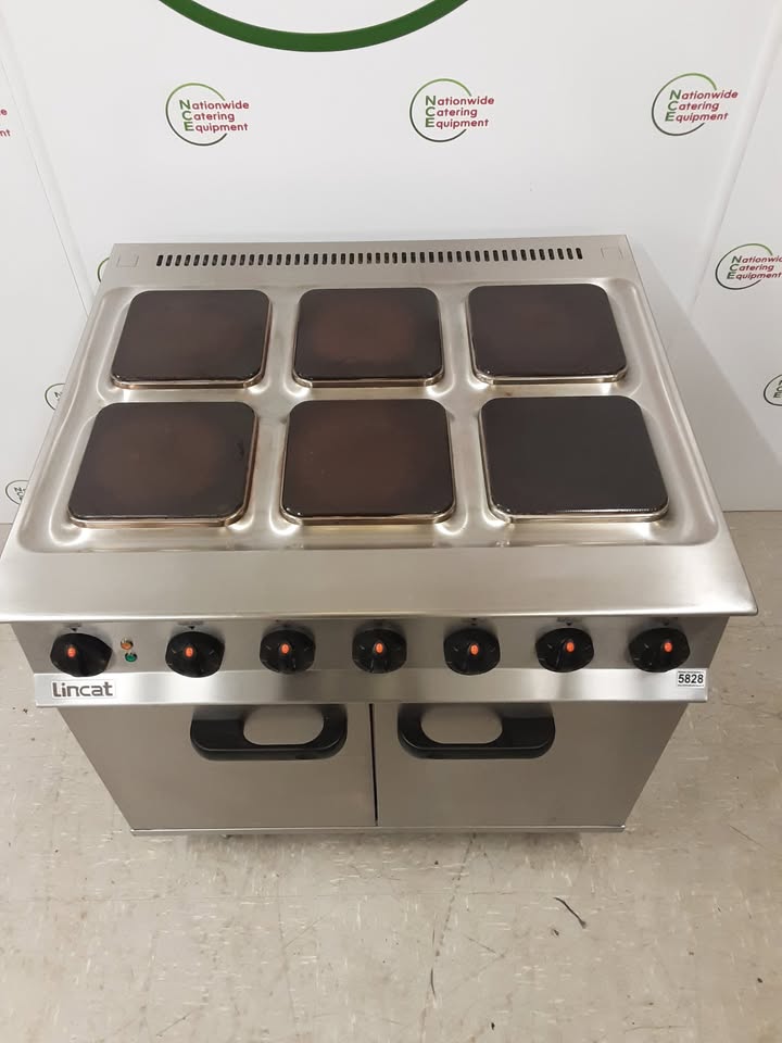 Lincat Opus Six Ring Electric Stove & Convection Oven, Model- OE7008 (NCE5828)
