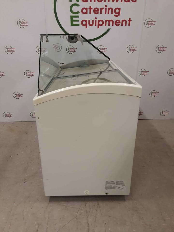 Mondial Framec Scooping Ice Cream Display Freezer, 10 Napoli Pan Size (NCE5859)