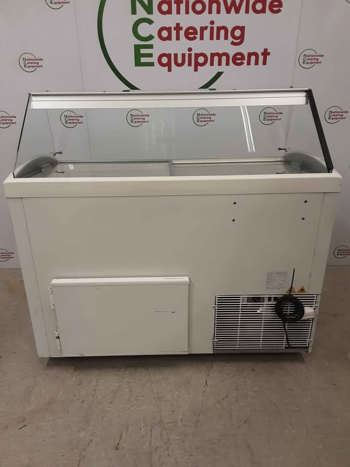 Mondial Framec Scooping Ice Cream Display Freezer, 10 Napoli Pan Size (NCE5859)
