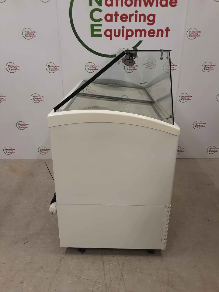 Mondial Framec Scooping Ice Cream Display Freezer, 10 Napoli Pan Size (NCE5859)