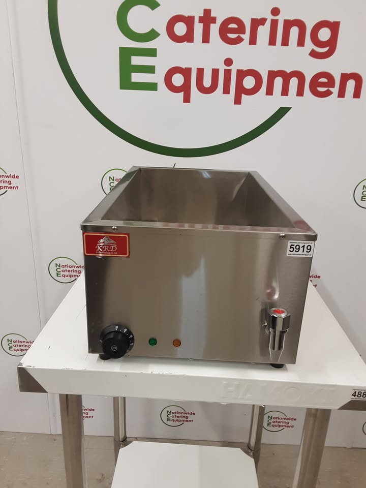 KRD Three Pot Tabletop Wet Bain Marie (NCE5919)