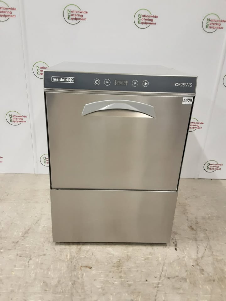 Maidaid Undercounter Dishwasher, 13amp, Drain & Chemical Pumps, Internal Softener (NCE5920)