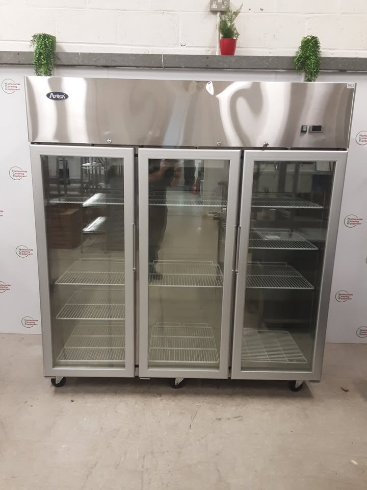 Atosa Three Door Upright Display Freezer, Model- YCF9409 (NCE5932)