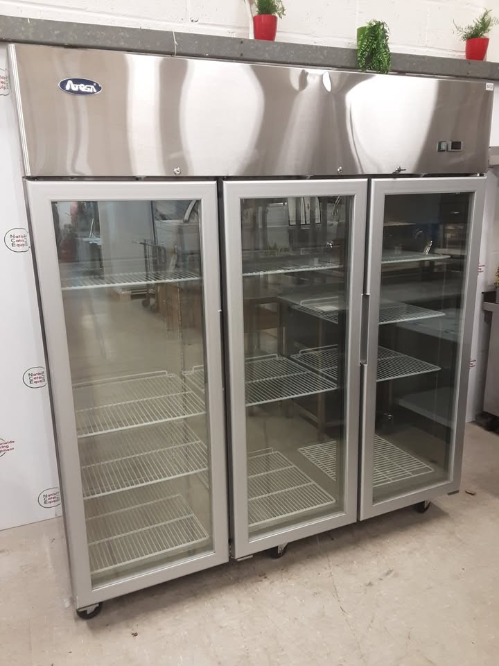 Atosa Three Door Upright Display Freezer, Model- YCF9409 (NCE5932)