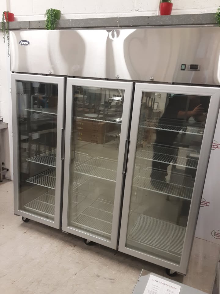 Atosa Three Door Upright Display Freezer, Model- YCF9409 (NCE5932)