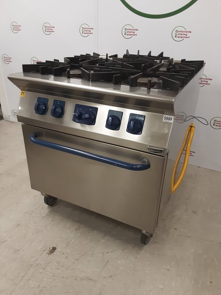 Electrolux Four Burner Stove And Oven, Natural Gas, Model- QCF-G2H (NCE5988)