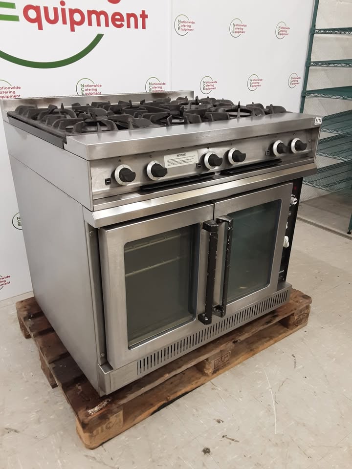Falcon Dominator Six Burner Stove & Fan Assisted Oven, Natural Gas, Model- G1102 (NCE5718)