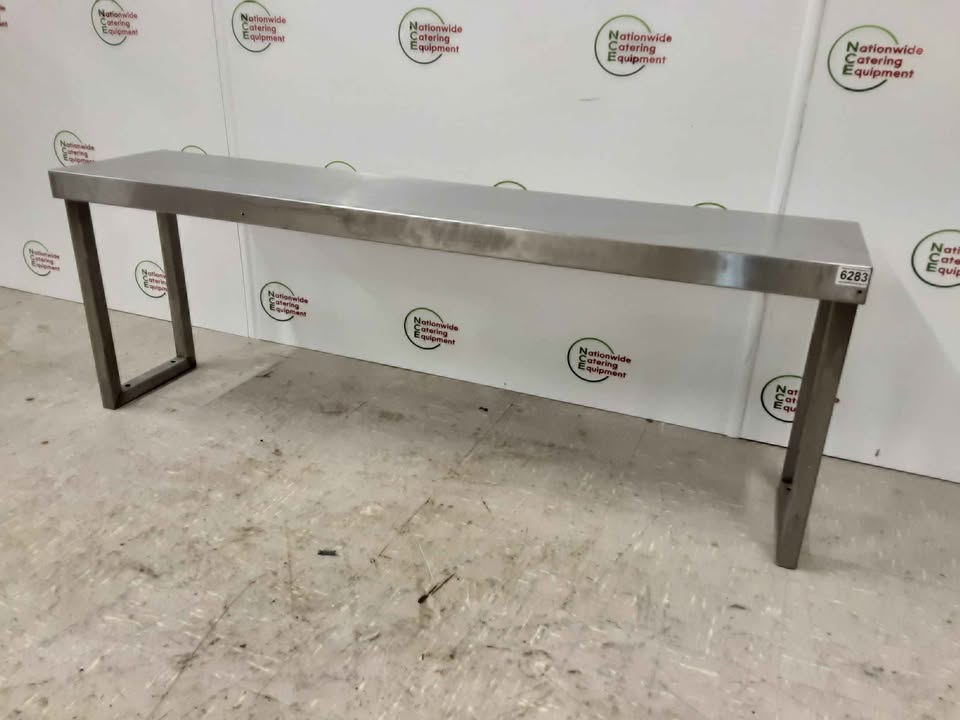 Stainless Steel Single Tier Ambient Shelving Unit 140x30cm (NCE6283)