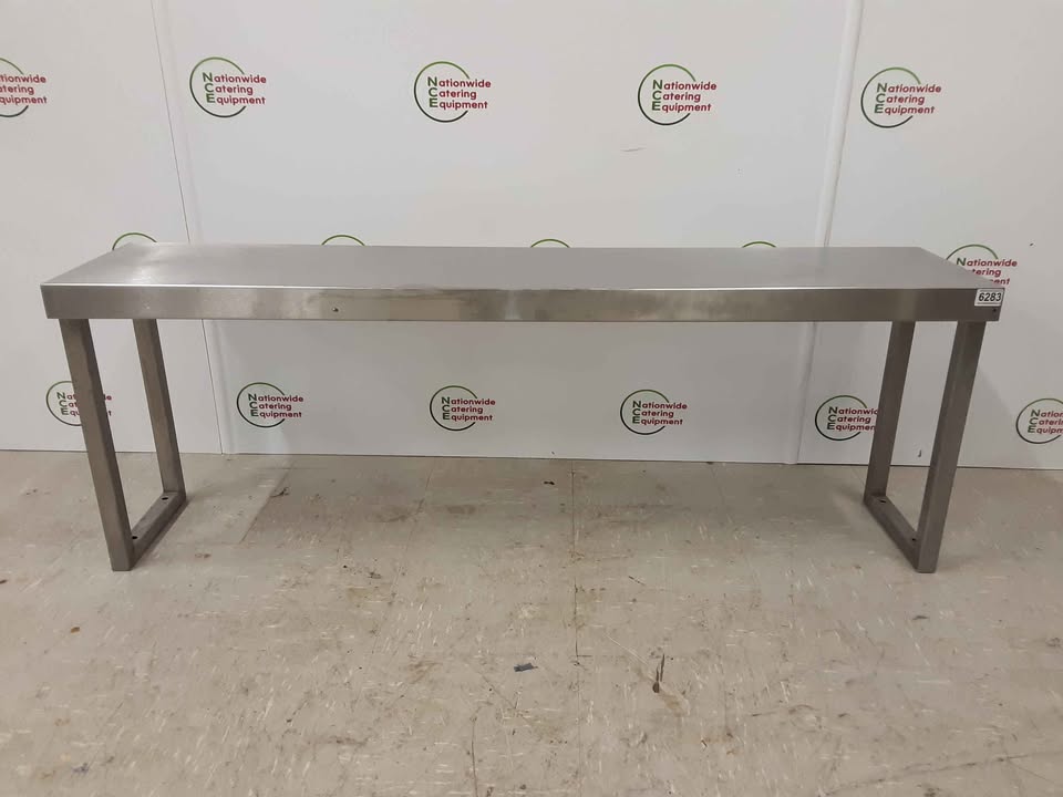 Stainless Steel Single Tier Ambient Shelving Unit 140x30cm (NCE6283)