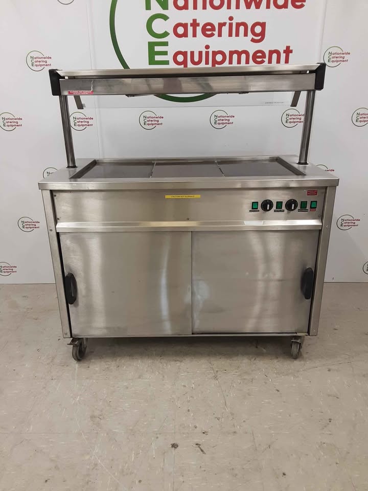 Moffat 120cm Mobile Hotcupboard With Heated Gantry, Model- 3V1 (NCE6231)