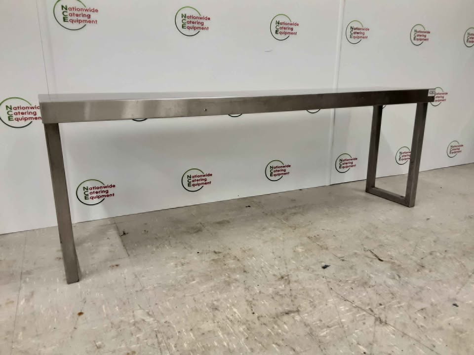 Stainless Steel Single Tier Ambient Shelving Unit 140x30cm (NCE6283)