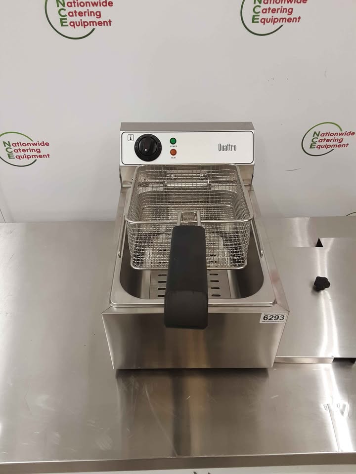 Quattro Single Tank Tabletop Electric (13amp)- New/Un-Used Fryer (NCE6293)