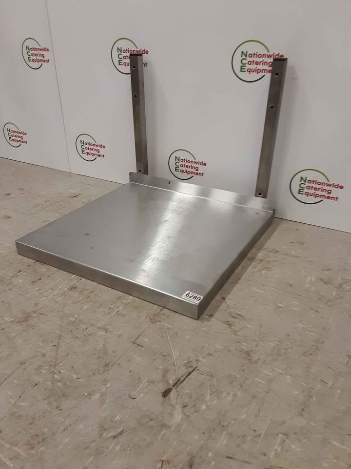 Stainless Steel Microwave Wall Shelf 52x53cm (NCE6289)