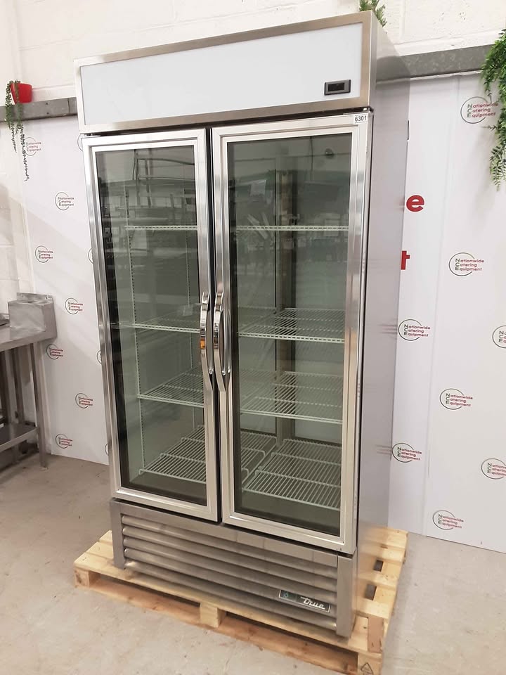 True Double Upright Display Fridge With Rear Loading Doors (NCE6301)