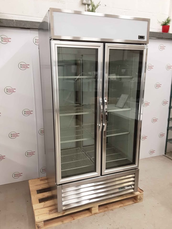 True Double Upright Display Fridge With Rear Loading Doors (NCE6301)