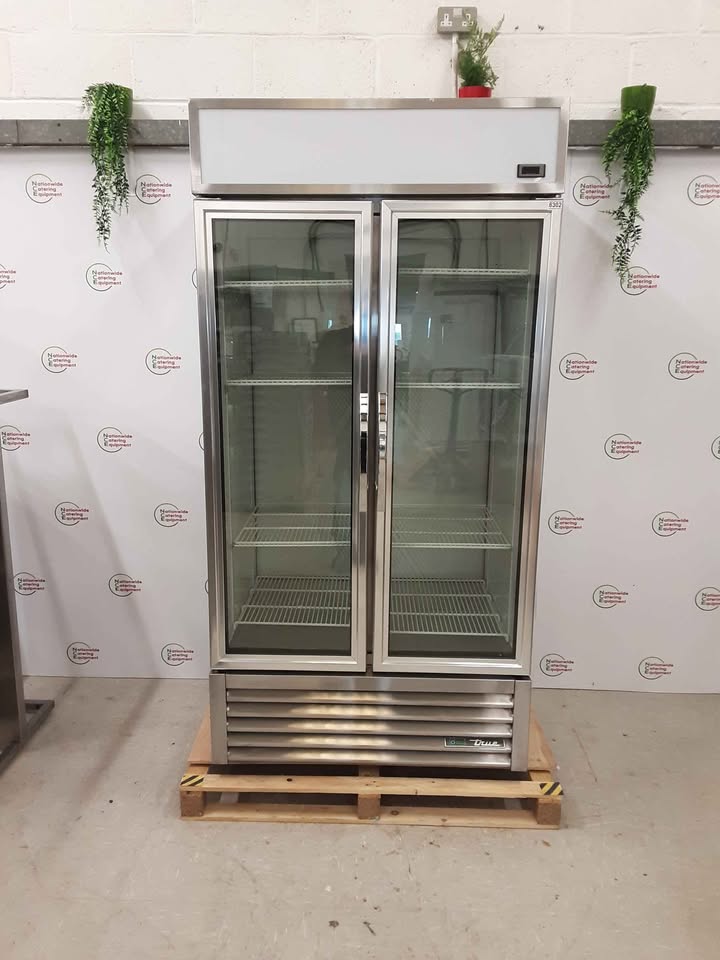 True Double Upright Display Fridge With Rear Loading Doors, Model- GDM-35-HC-TSL01 (NCE6302)