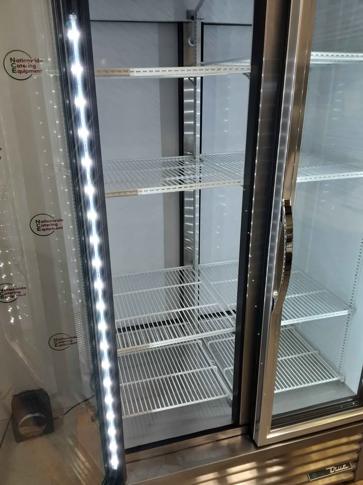 True Double Upright Display Fridge With Rear Loading Doors, Model- GDM-35-HC-TSL01 (NCE6302)