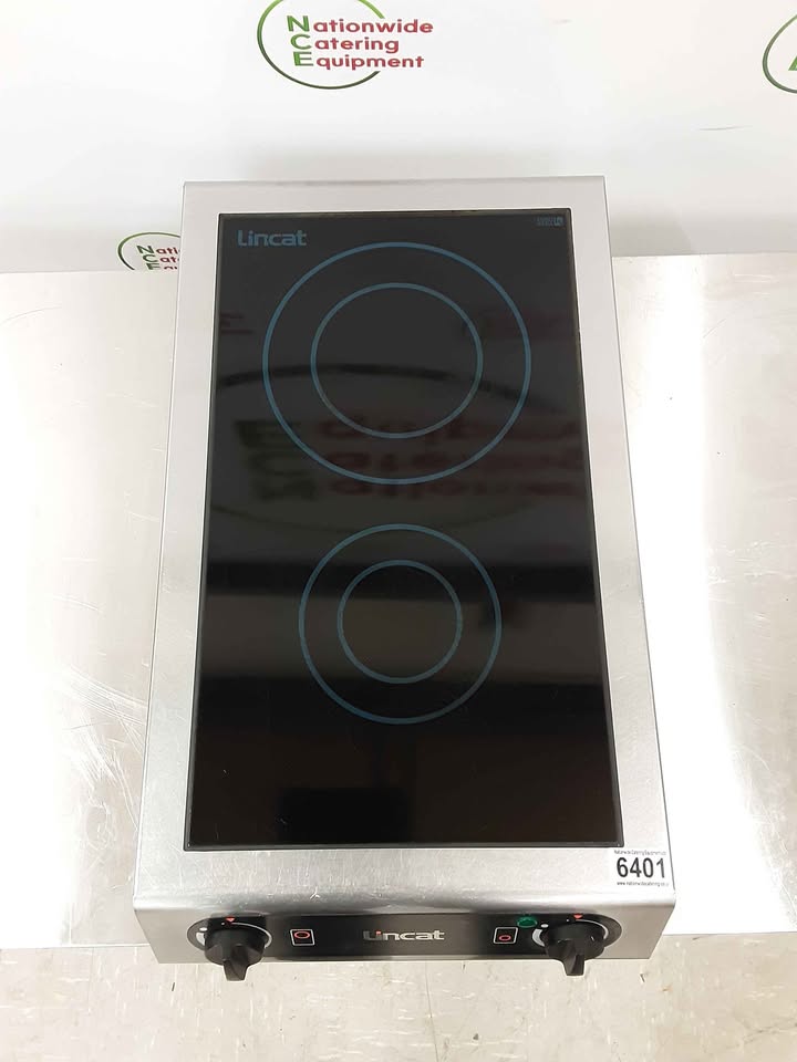 Lincat Tabletop Two Zone Induction Hob, 13amp,Model-IH21 (NCE6401)
