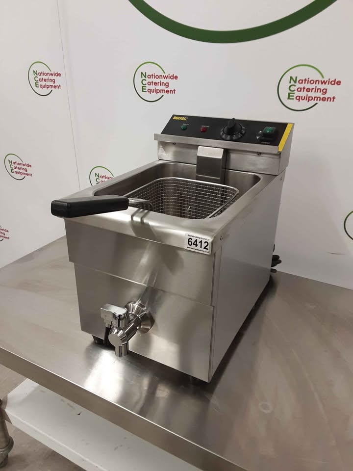 Buffalo Tabletop 13amp Electric Single Tank Induction Fryer, Model- CP793 (NCE6412)