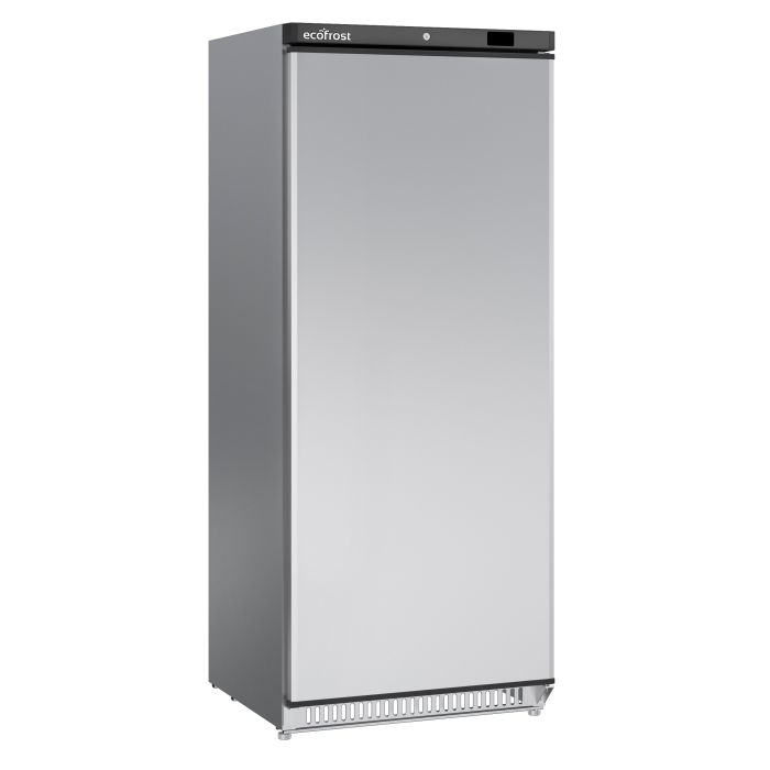 Ecofrost Stainless Steel 600L Single Upright Static Cooled Freezer. Model- 7063.0095. Delivery Included