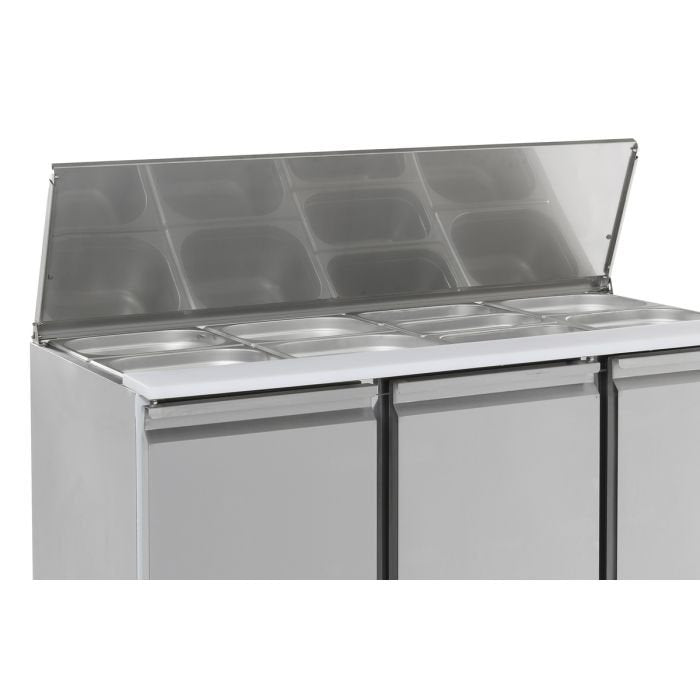 Combisteel Three Door Saladette Fridge, Ex-Display, Model- 7950.0094 (NCE6601)