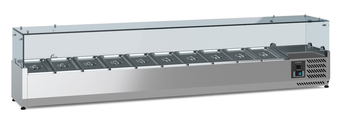 REFRIGERATED COUNTER TOP 1/4 GN x 10