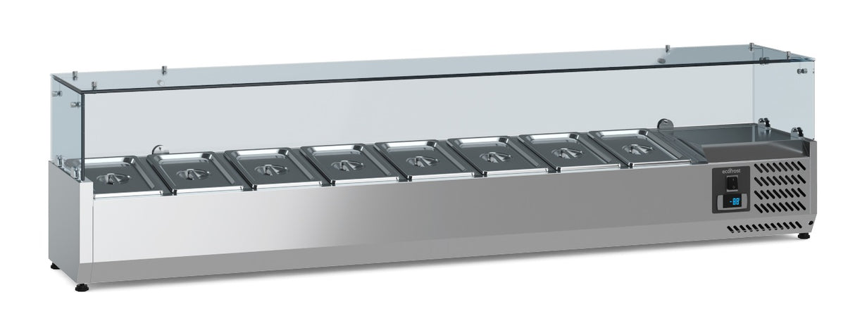 REFRIGERATED COUNTER TOP 1/3 GN x 8