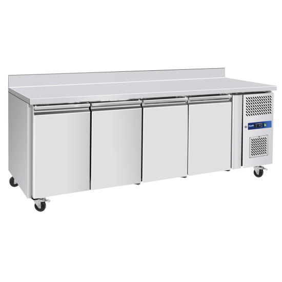 Prodis Four Door/223m Counter Freezer With Upstand, Model- GRN-W4F. Delivery Included