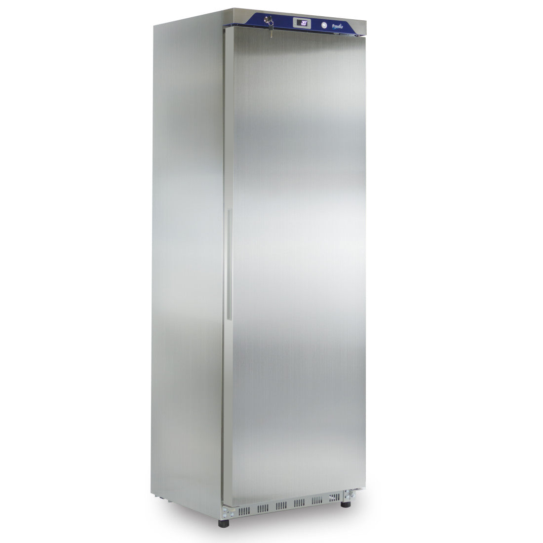 Prodis Stainless Steel Single Upright Freezer, Ventilated/Frost Free, 341L Capacity, Model-HC410VFSS. Delivery Inlcuded