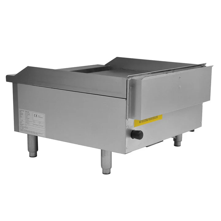 Hamoki Natural Gas Chrome Top 60cm Tabletop Griddle, Model- EGG-24SX-P (NCE4596)