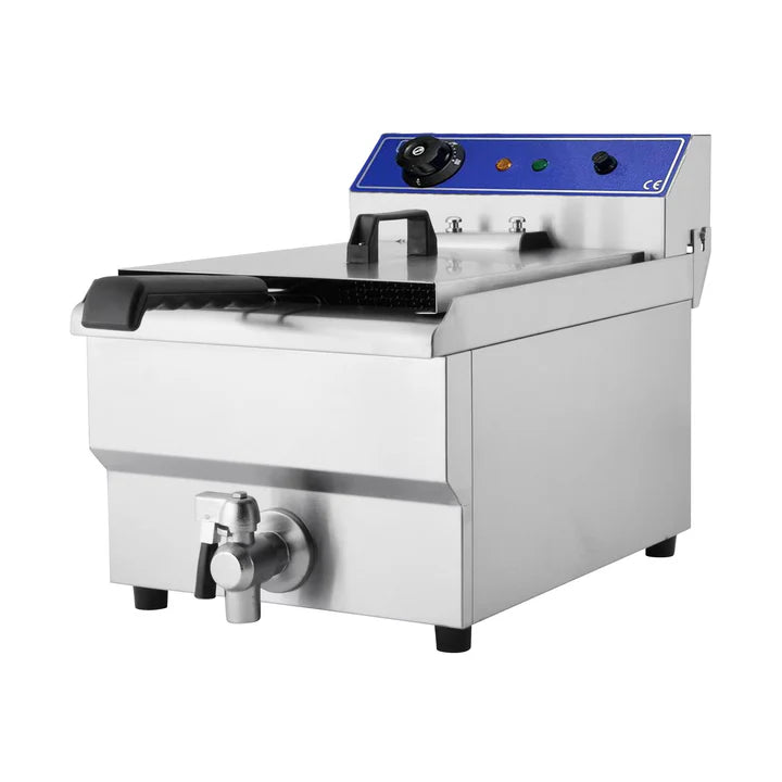 Hamoki 8L Single Tank Electric Tabletop Fryer, 13amp (NCE4201)