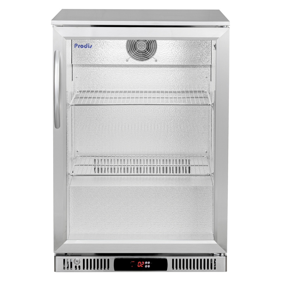 Prodis Low Energy, Stainless Steel Single Door Bottle Cooler, Model-NT1ST-LE. Delivery Included