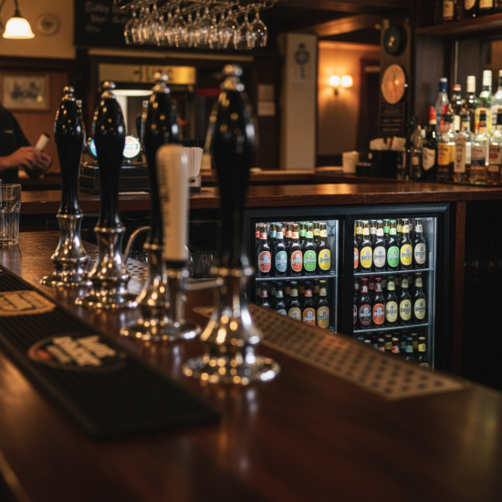 Prodis Low Profile/Height Low Energy Double Sliding Door Bottle Cooler, Model-NT2BSLO-LE. Delivery Included