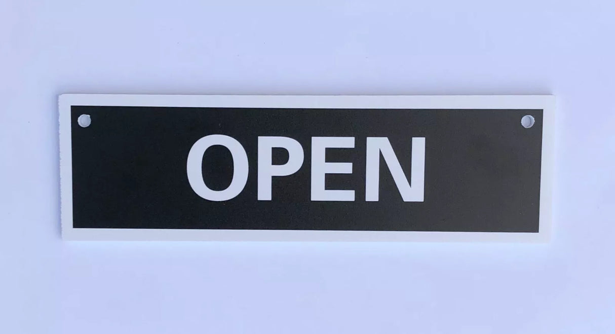 New Open / Closed Hanging Door Sign (NCE5792)