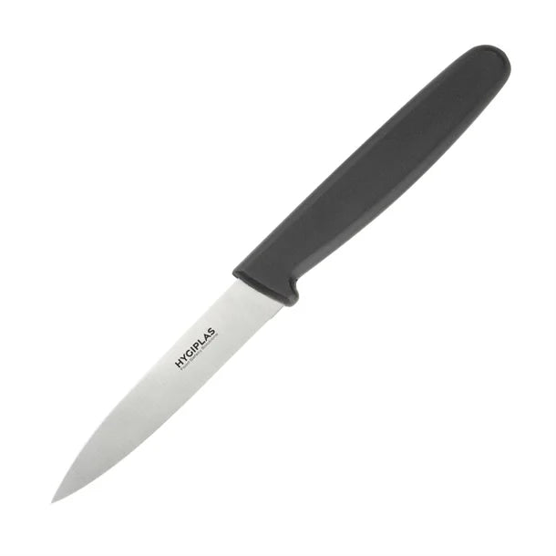 Hygiplas 8.5cm Black Paring Knife (NCE4155)