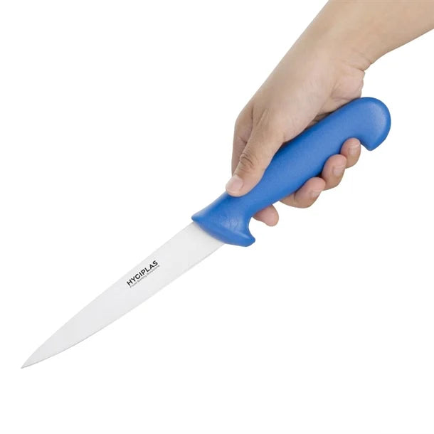 Hygiplas 16cm Blue Filleting Knife (NCE4159)