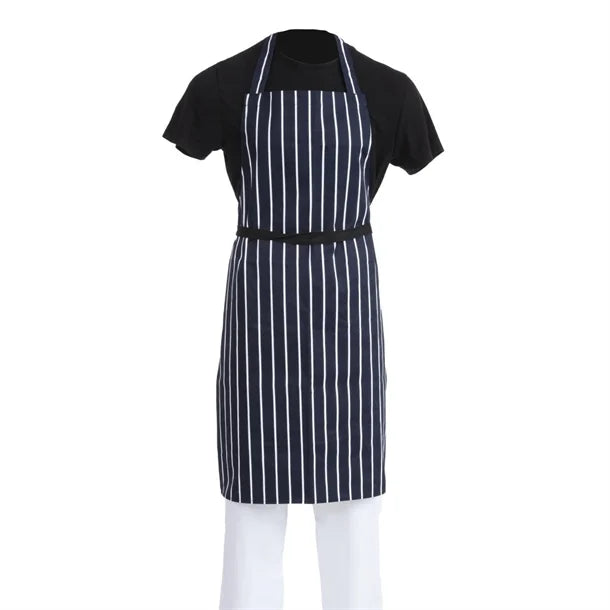 Catering Blue Stripe/Butchers Apron (NCE3110)