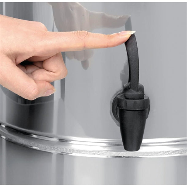 Burco Manual Fill 10L Hot Water Boiler/Urn, Model- MFCT10STHF. Delivery Included (NCE6059)