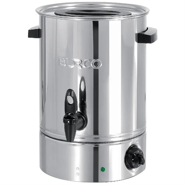 Burco Manual Fill 10L Hot Water Boiler/Urn, Model- MFCT10STHF. Delivery Included (NCE6059)
