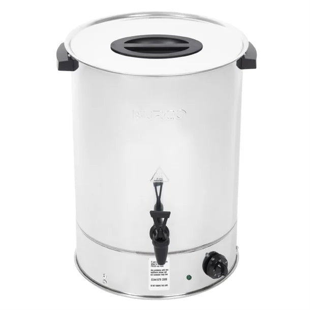 Burco Manual Fill 30L Hot Water Boiler/Urn. Model- MFCT30STHF. Delivery Included (NCE6061)