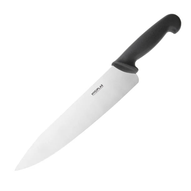 Hygiplas 25cm Black Chef's Knife (NCE4151)