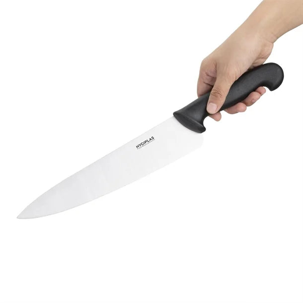 Hygiplas 25cm Black Chef's Knife (NCE4151)