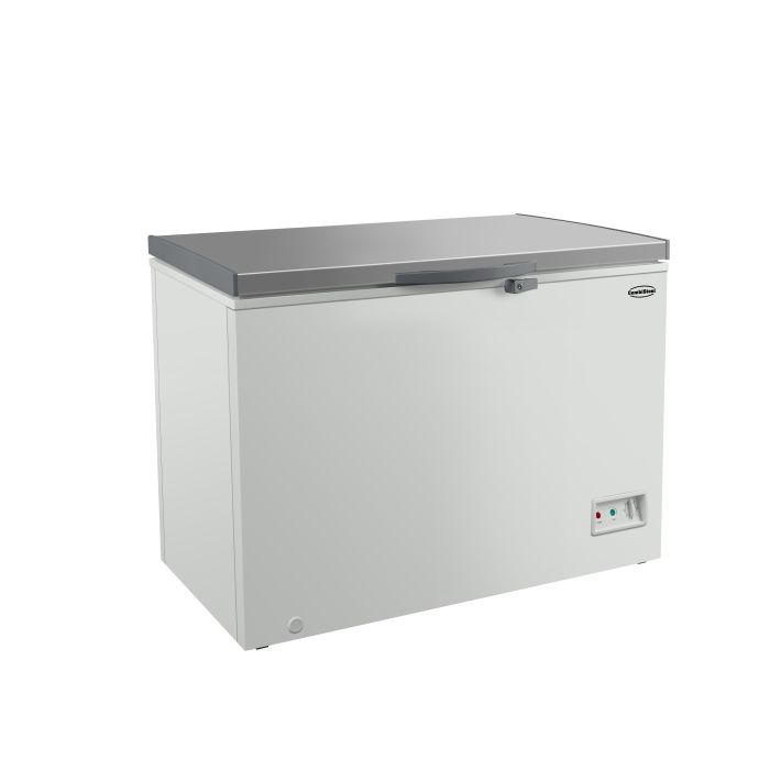 Combisteel Chest Freezer With Stainless Steel Lid, 402L/128cm, Model- 7450.1135 (NCE6591)