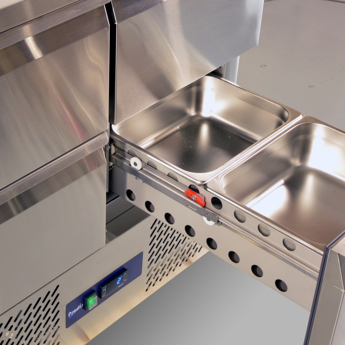 Prodis Six Drawer Compact Counter Fridge, Model-EC-6DSS. Delivery Included