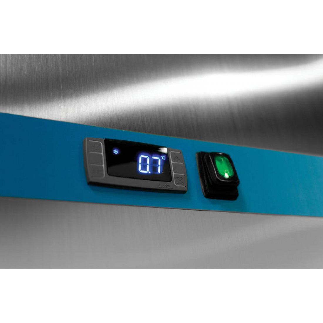 Prodis Stainless Steel Double Door Upright Freezer, Model-GRN-2F. Delivery Included