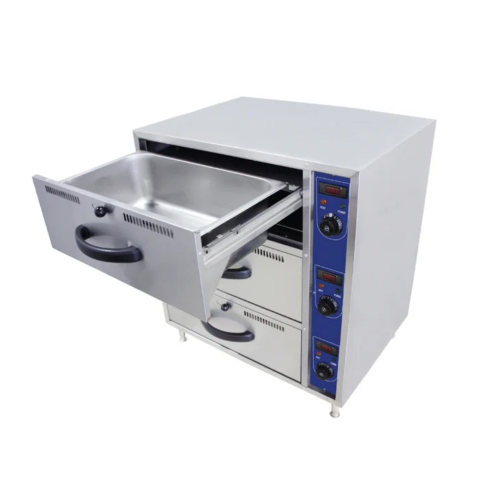 Hamoki Three Food Warming Drawer Unit (NCE5166)